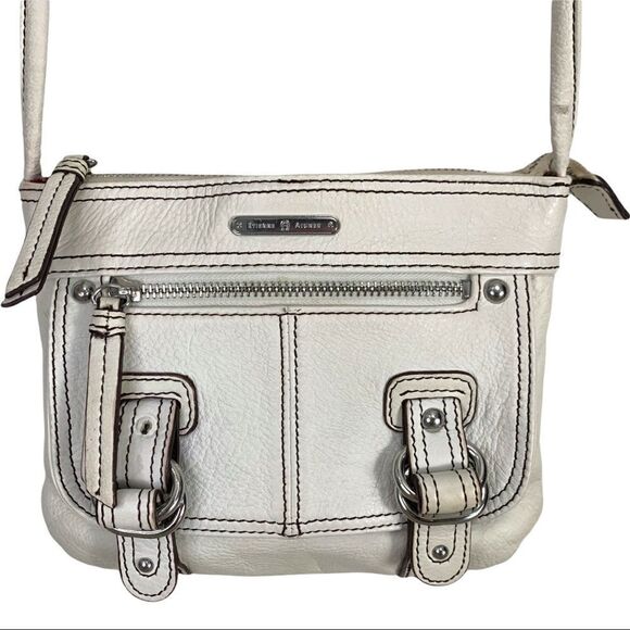 Etienne Aigner Cream Crossbody Bag - Picture 1 of 8